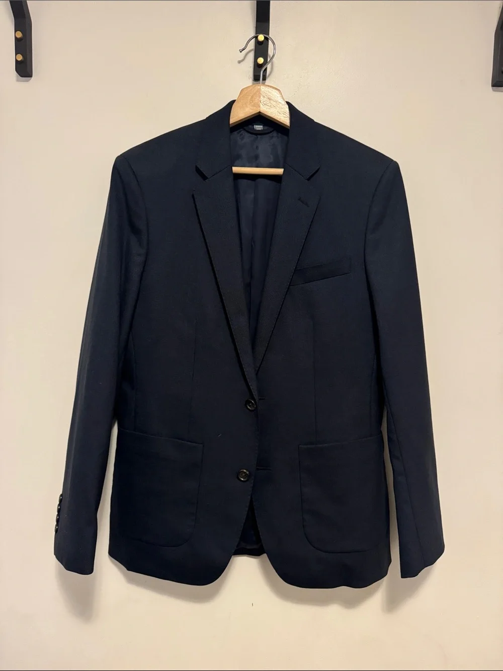 Bonobos Navy Single-Breasted Sport Coat